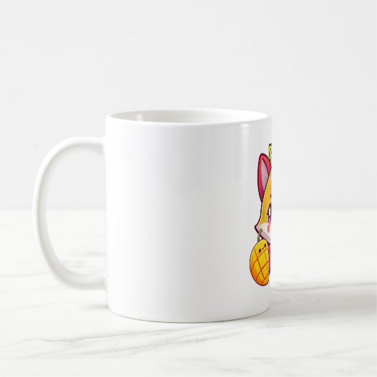 Mug Renard et Mangue Art Mignon (Gauche)