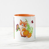 Mug renard et papillon (Centre)