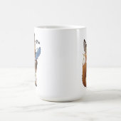 Mug Renard Fantaisiste avec une Plume (Centre)