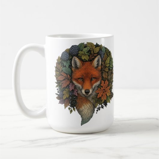 Mug Renard forestier d'automne (Gauche)