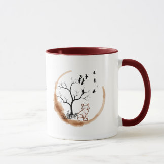 Mug Renard « Heureux Hasard » – Serein, Artystique