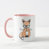 Mug Renard intelligent mignon (Gauche)