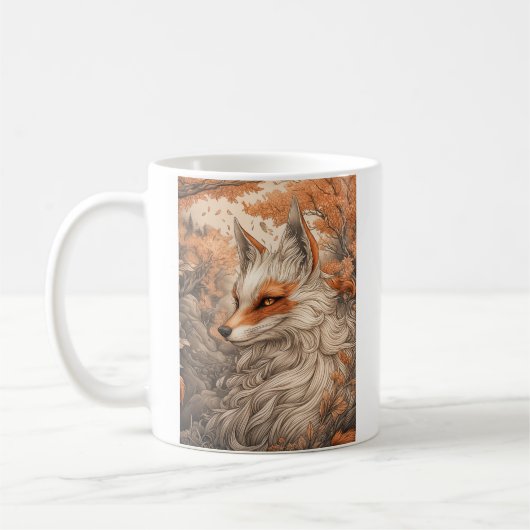 Mug Renard japonais Kitsune (Gauche)