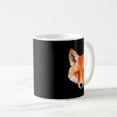 Mug Renard Lover À Origami Look (Devant droit)