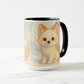Mug Renard Murmure d'Hiver (Devant droit)