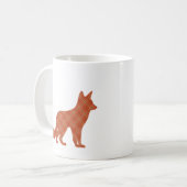 Mug Renard plaid (Devant gauche)