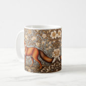 Mug Renard qui marche inspiré de William Morris (Devant gauche)