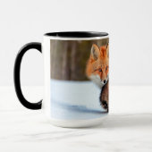 Mug Renard Rouge En Neige | Yukon (Gauche)