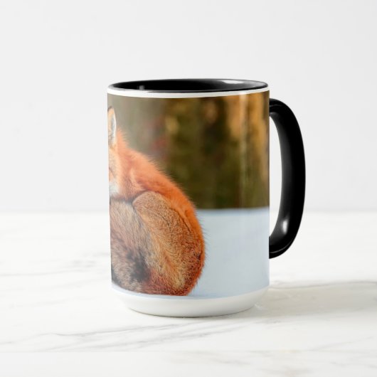 Mug Renard Rouge En Neige | Yukon (Devant droit)