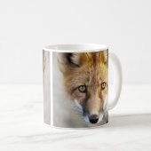 Mug Renard rouge, Gros plan (Devant droit)