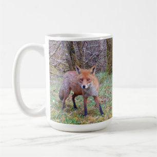 Mug Renard Rouge Mignon Regard Intense Animal de la Fo