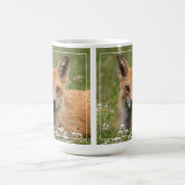 Mug Renard Rouge Sur Un Lit De Clover (Centre)