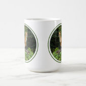 Mug Renard Rouge Sur Un Piédestal (Centre)