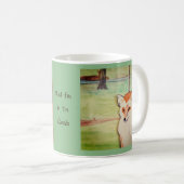 Mug Renard roux dans les bois (Devant droit)