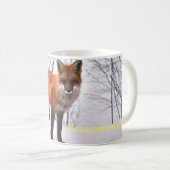 Mug Renard roux de Yellowstone (Devant droit)