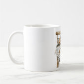 Mug Renard sur chaise Noël (Gauche)