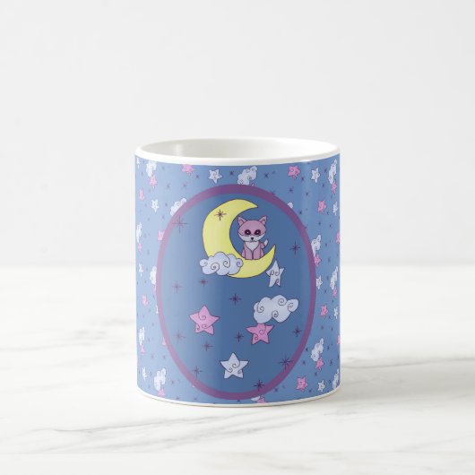 Mug Renard sur la lune (Centre)