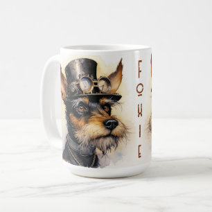 Mug Renard Terrier Chien Steampunk