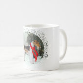 Mug Renard Terrier Hiver (Devant droit)