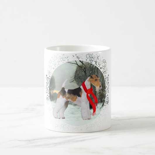 Mug Renard Terrier Hiver (Centre)
