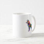 Mug Renard Whimsical de teintes Radiantes (Devant droit)