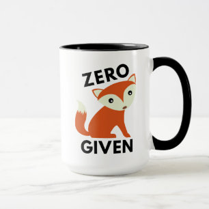 Mug Renard zéro donné