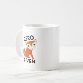 Mug Renard zéro donné (Devant gauche)