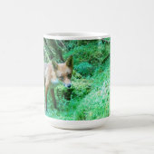 Mug Renardeau roux Bébé mignon Art de la faune foresti (Centre)