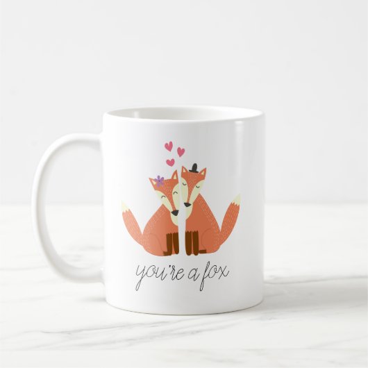 Mug Renards amoureux (Gauche)