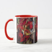 Mug Renards par Franz Marc, Art Cubisme Abstrait Vinta (Gauche)