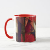 Mug Renards par Franz Marc, Art Cubisme Abstrait Vinta (Gauche)