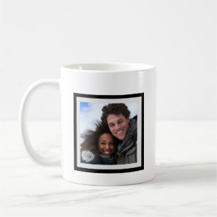 Mug Rencontre en ligne personnalisée avec photo et nom