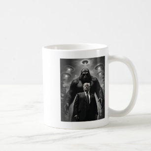 Mug Rencontre extraterrestre étranger Bigfoot Ufo Trum