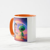 Mug Rencontre intergalactique (Devant gauche)