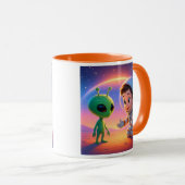 Mug Rencontre intergalactique (Devant droit)