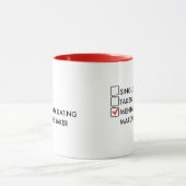 Mug Rencontre mentale avec Marcus Baker Ginny et Georg (Centre)