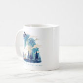 Mug Rencontre Renard esprit renard cosmique dans l'art (Devant gauche)