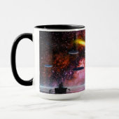 Mug Rencontre UFO 3D Universal Lighthouse (Gauche)