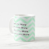 Mug Rencontrons-nous à la bibliothèque (Devant gauche)