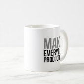 Mug Rendez Chaque Jour Productif (Devant droit)