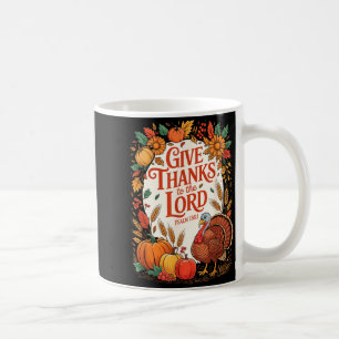 Mug Rendez Grâce Au Seigneur Citrouille De Thanksgivin