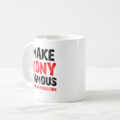 Mug Rendez Kony célèbre - Kony 2012 (Devant gauche)