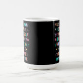 Mug Rendez le monde plus bizarre et plus gentil (Centre)