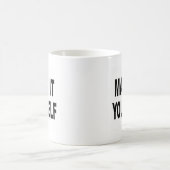 Mug Rendez-le vous-même fait sur commande (Centre)