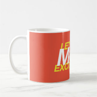 Mug Rendons la musique excitante ! en rouge-orange