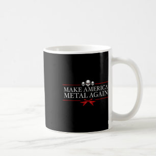 Mug Rendre à l'Amérique le métal Trump Rock musique lo