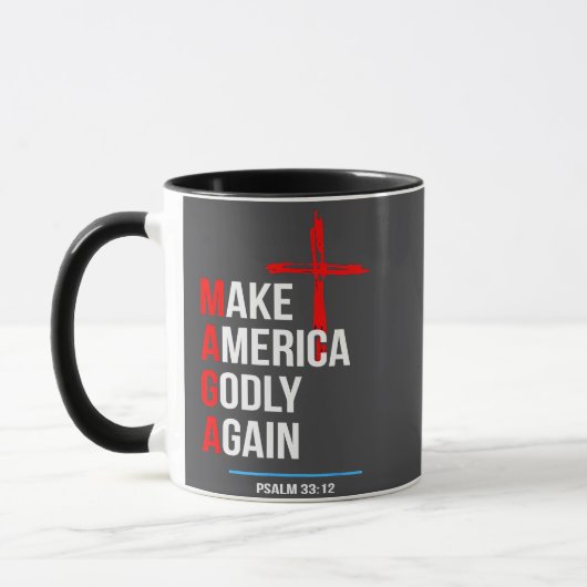 Mug Rendre à l'Amérique sa grandeur Trump Inaguration  (Gauche)