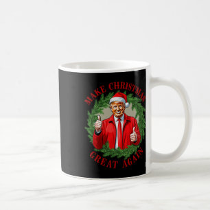 Mug Rendre à Noël sa grandeur Donald Trump Mega 1