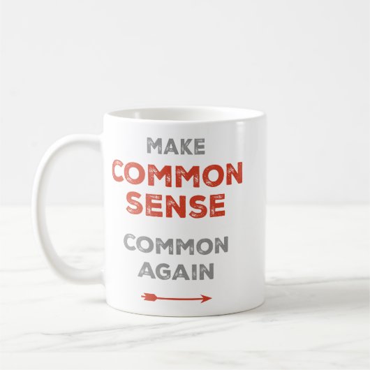 Mug Rendre commun le sens commun (Gauche)