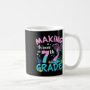 Mug Rendre Des Vagues De Sirène De 7E Année À L'École